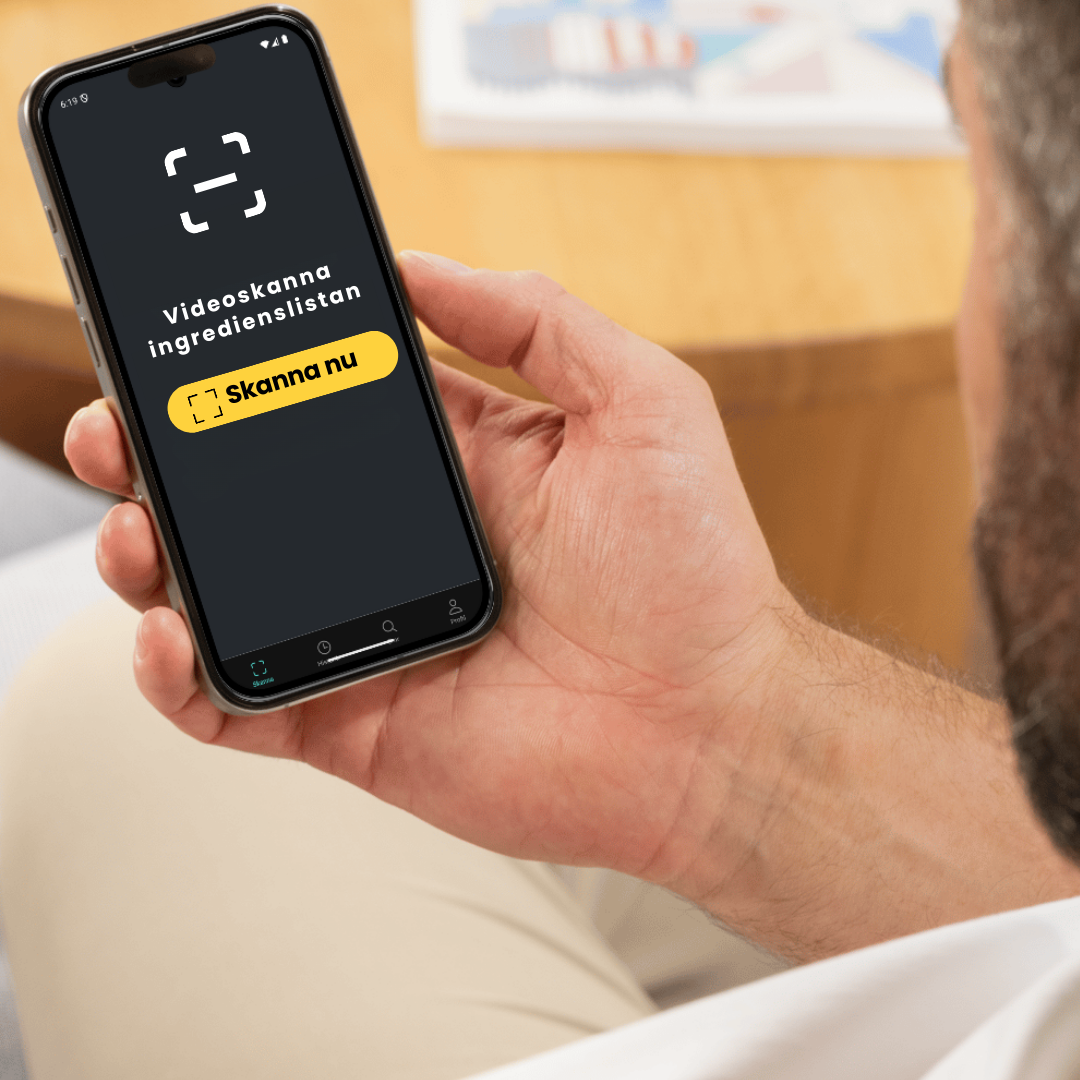 KoaLens app skanningssida